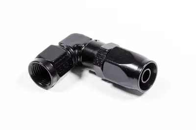 Fragola Performance Systems #6 x 90 Low Profile Forged Hose End Black