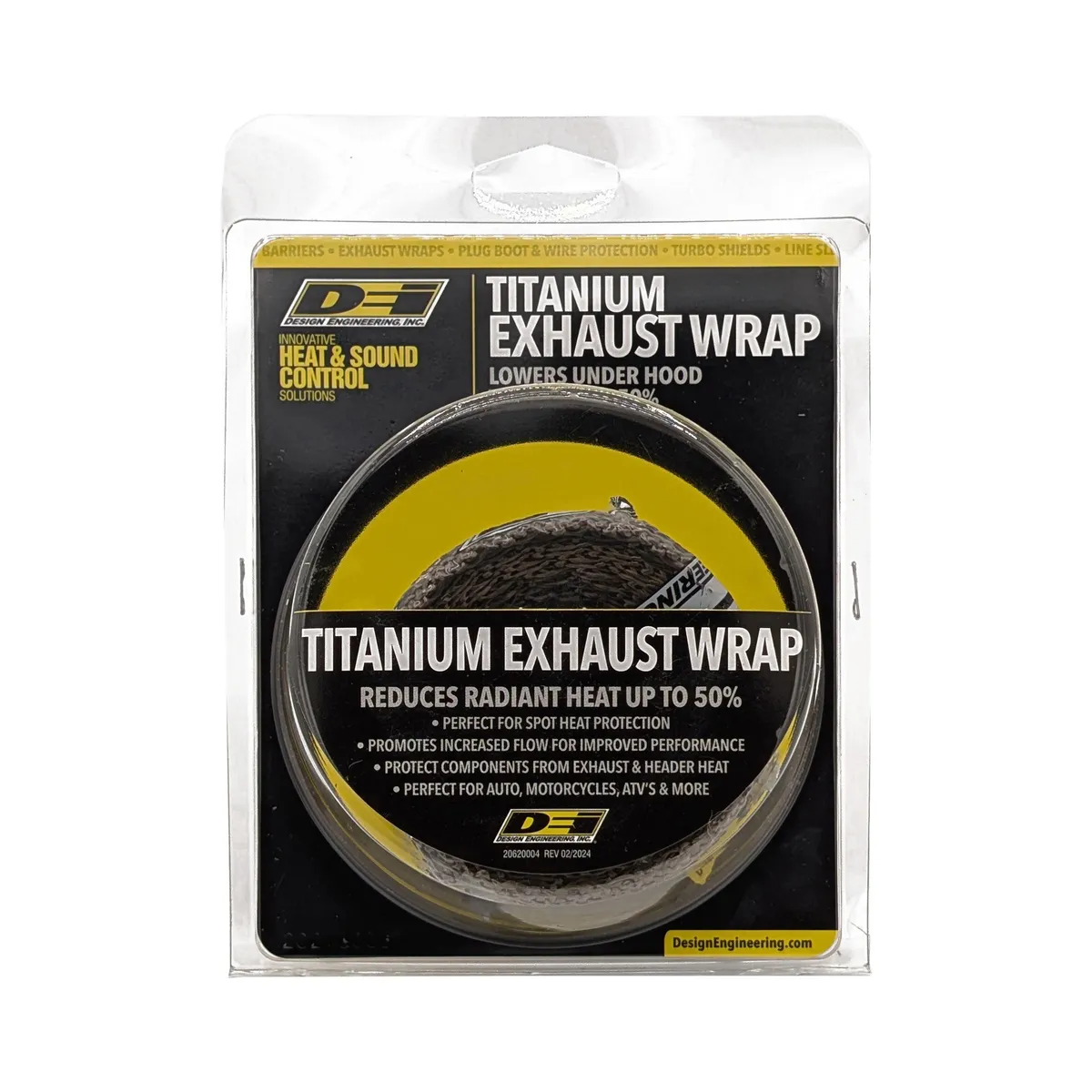 DEI 10129 Titanium Exhaust Wrap 2 x 15' 010129 product image