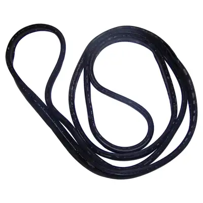 Crown Automotive Jeep Replacement Crown Automotive Jeep Replacement J0958731 Windshield Weatherstrip 1962-1973 CJ-3B, CJ-5, CJ-6 w/ Fold-Out Windshield