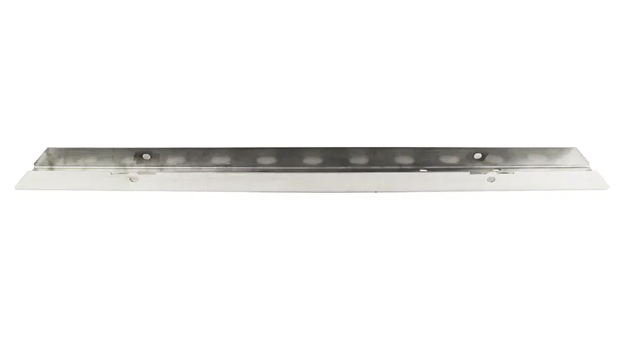 Jeep YJ 54 Inch Front Bumper with holes 87-95 Wrangler TJ Polished Silver Kentrol product image