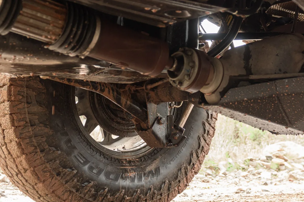 DV8 2007-2018 Jeep Wrangler JK Rear Shock Link Skid Plates SPJK-04 product image