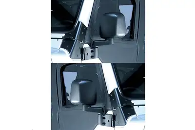 Rugged Ridge Rugged Ridge Door Mirror Kit for 1987-2006 Jeep Wrangler YJ/TJ