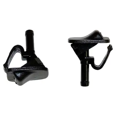 Crown Automotive Jeep Replacement Crown Automotive Jeep Replacement 55156728K Front Windshield Washer Nozzle Set for Jeep 2001-2012 TJ, JK Wrangler, L and R
