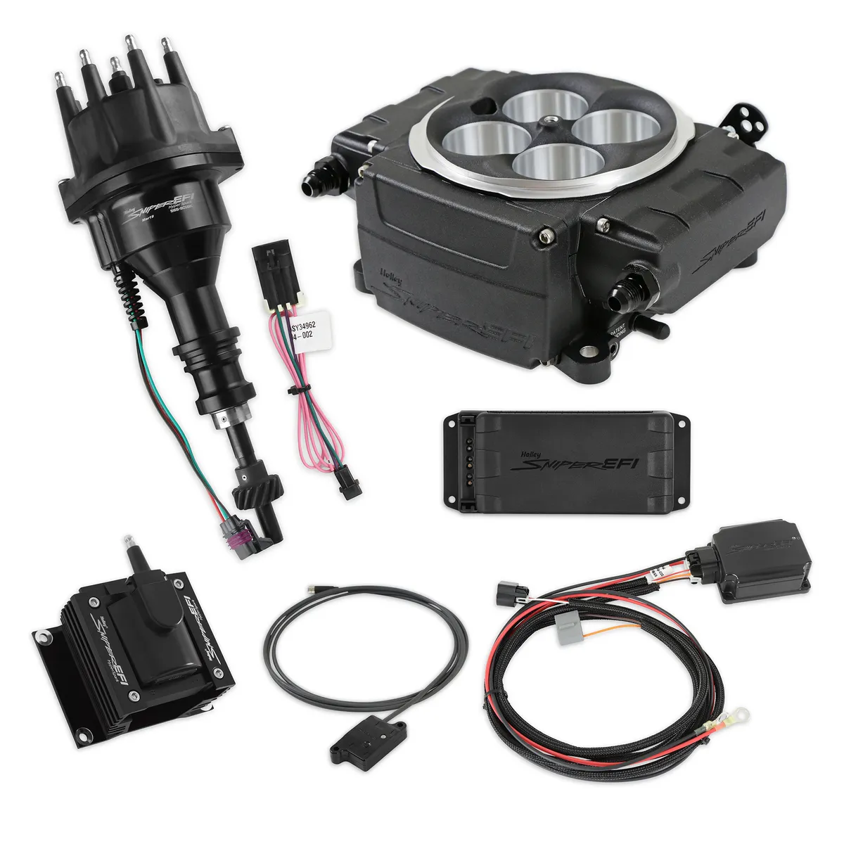 Holley Sniper 2 EFI Bundle Kit Sbf Black