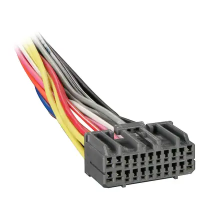 Metra Electronics TURBOWire; Wire Harness; Plugs Into Car Harness At Radio; Plugs Into OEM Radio;