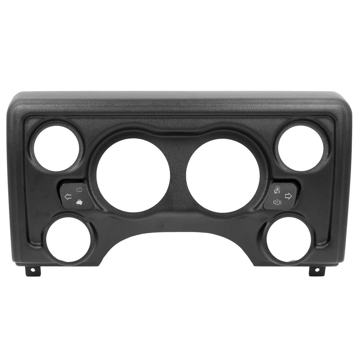 Autometer 90011 Gauge Mount, Direct Fit Dash Panel, 6 Gauge (3 3/8 X2, 2 1/16 X4), Jeep Tj/Xj product image