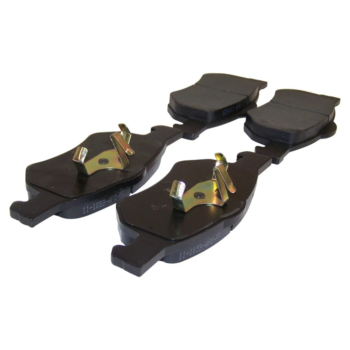 Crown Automotive Jeep Replacement Disc Brake Pad; For Use w/ 1999-2000 Chrysler-Dodge GS Europe Minivan/ 2001-2005 RG Europe Minivan; Front;