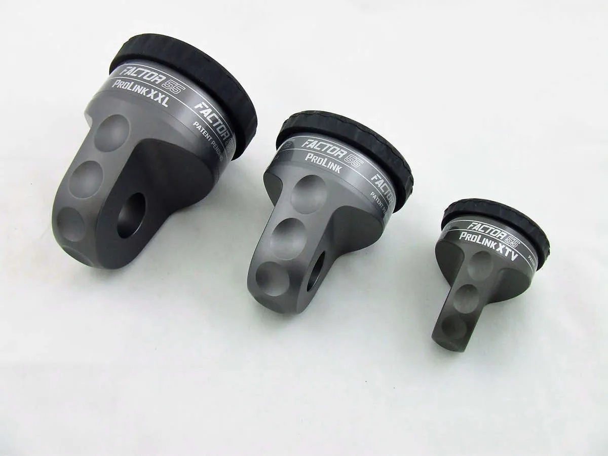 Prolink Loaded Assembly Gray 16000 LB W/Titanium Pin & Rubber Guard product image