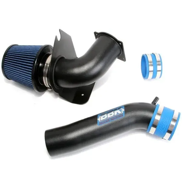 1999-2004 Mustang 3.8l v6 Cold Air Intake - Fenderwell Style Blackout product image