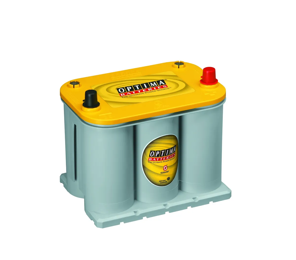 YellowTop® Deep Cycle Battery; UNBOXED; Grp. D35; Cold Crank Amps 620; Crank Amps 770; Reserve Capacity 100; Amp Hour 48; Top Terminal; L-9 5/16 in.; W-6 3/4 in.; H-7 5/8 in.; product image