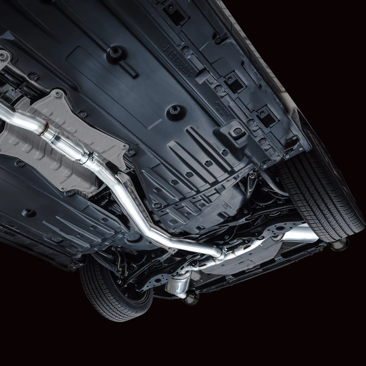 AWE Touring Edition Exhaust for FE1 Civic SiDE4 Acura Integra - Dual Chrome Silver Tips product image