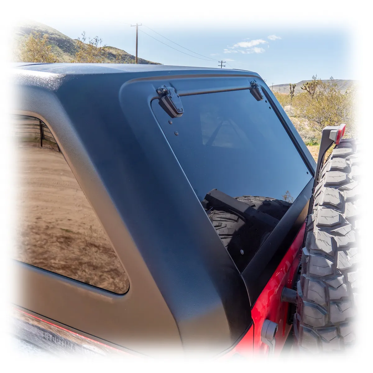 Fastback Hard Top for Jeep Wrangler JK Unlimited 4-Door product image
