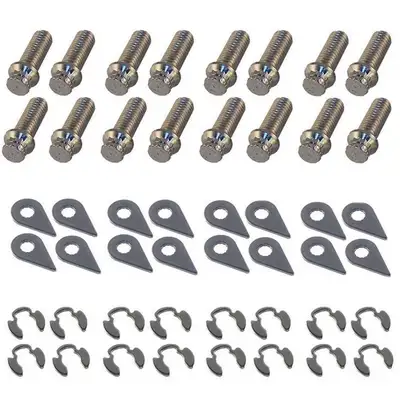 Stage 8 Header Bolt Kit - 12pt. 3/8-16 x 1in (16)