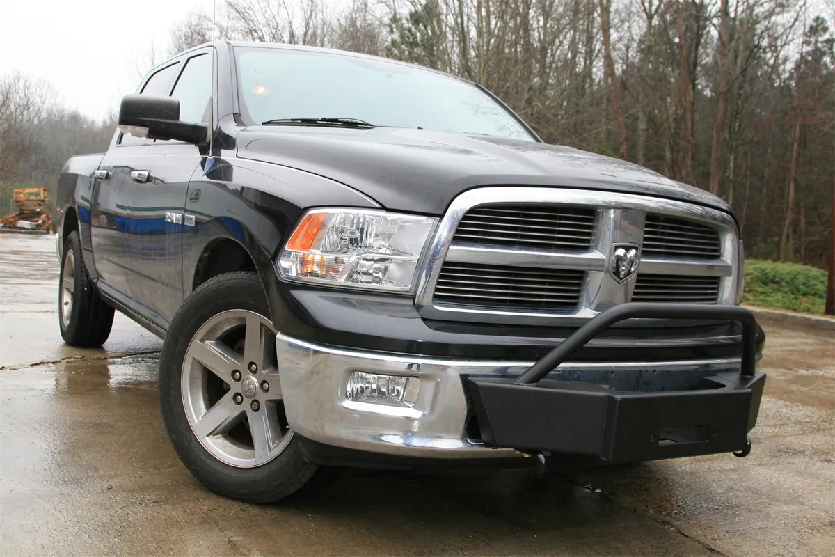 1018 RAM 2500/3500(19 Classic) Large Frame Winch Mount Matte Black product image
