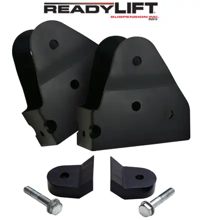 ReadyLift F250 F350 Radius Arm Brkt-1.5 Lower Spacers Upgrade For 2.0 Front Kit to Make 3.5 Front Lift 2005-2016 Ford