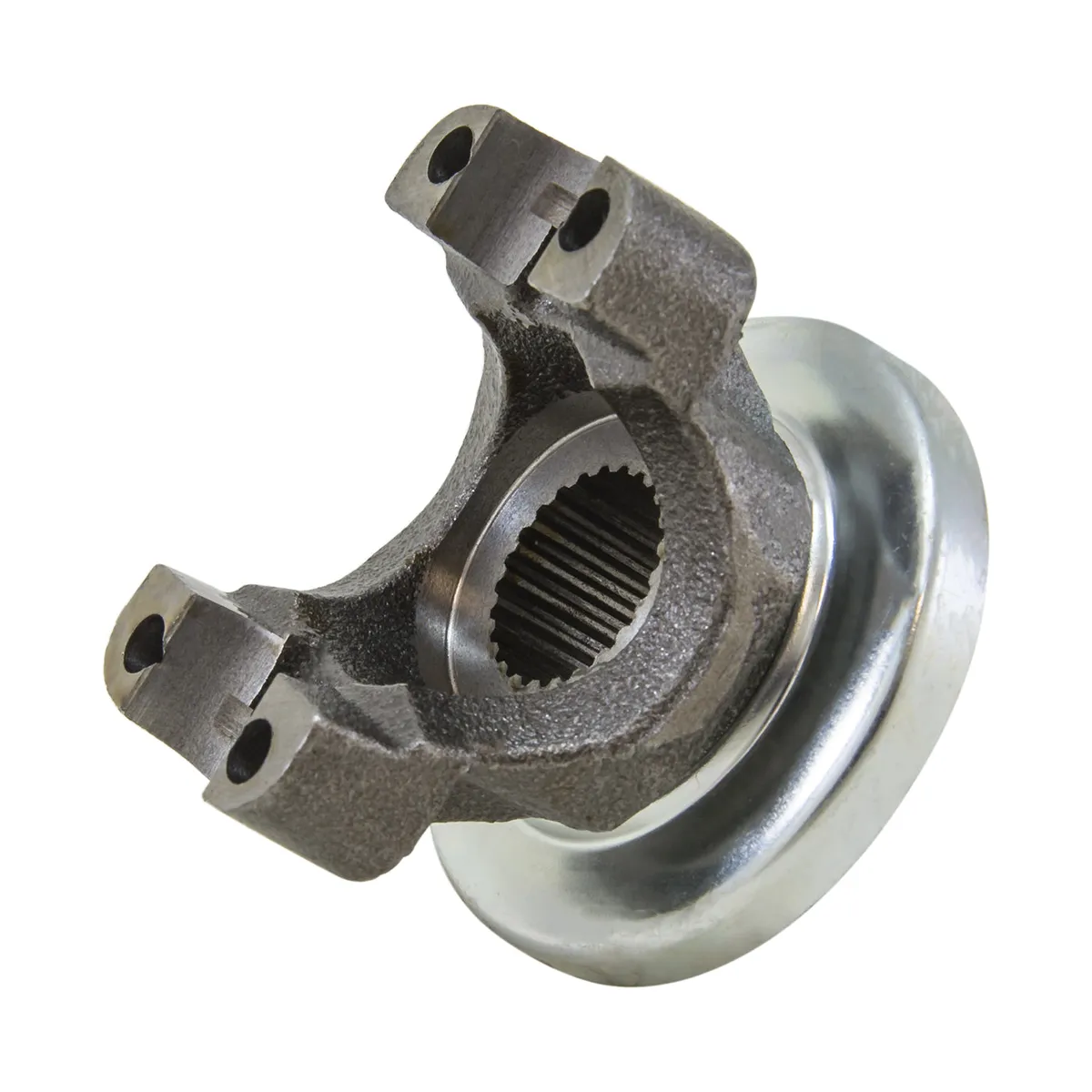 24 Spline Rear Conversion Yoke For Dana 44 Jk 1310 U/Joint 24 Spline D30 D44 1310 Pinion Yoke U/Bolt Design 24 Spline Rear (Aftermarket JK ) 1.875 Inch Hub Diameter Yukon Gear product image