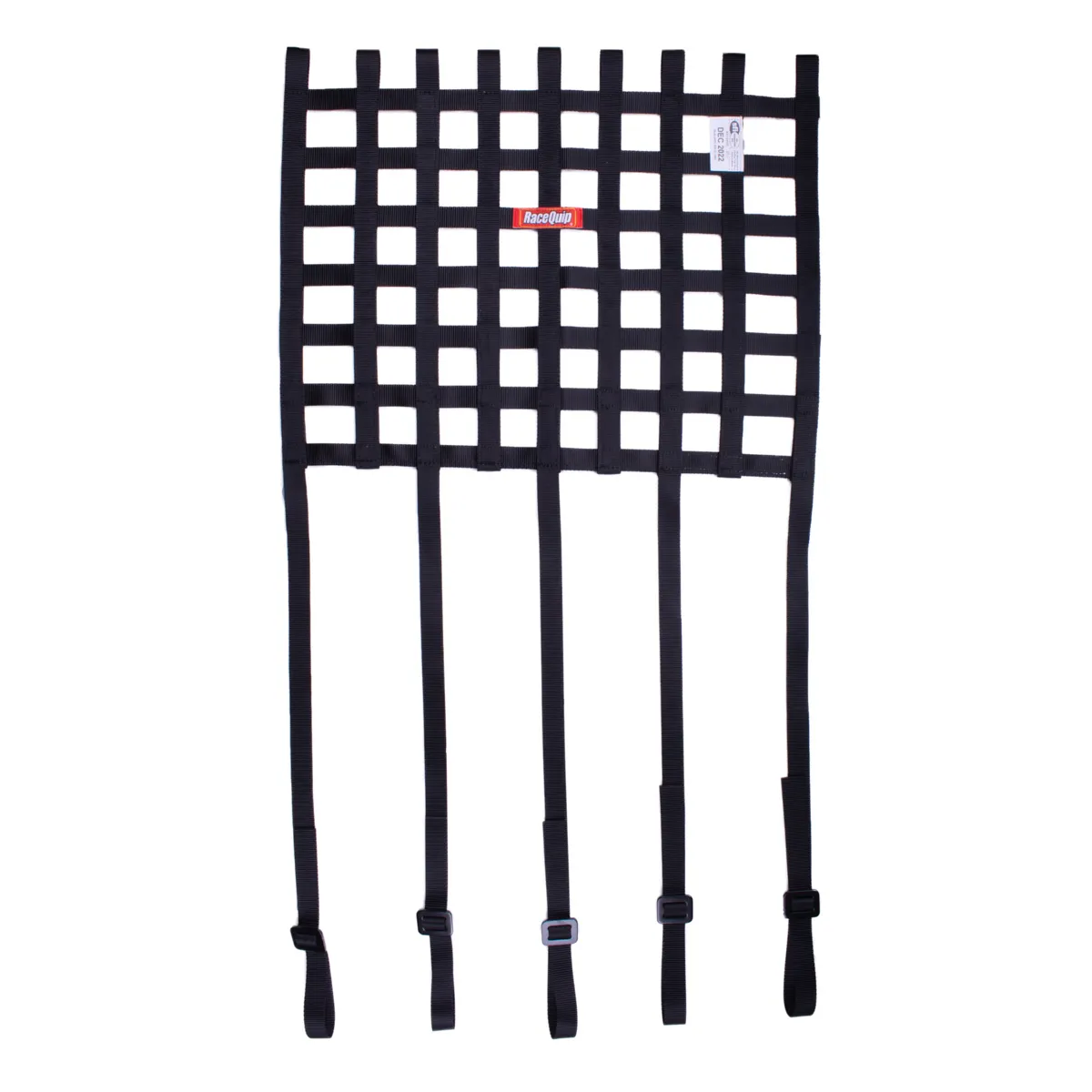 Racequip Window Net 18inx24in w/ Strap Mounts SFI