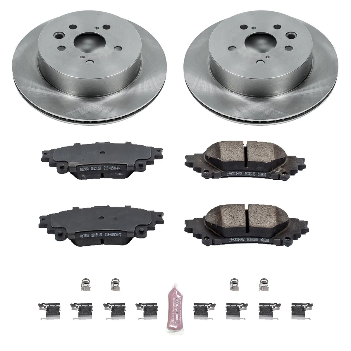 Autospecialty Brake Kit Rear 2014-2015 Lexus Is250c 2014-2015 Lexus Is350c product image