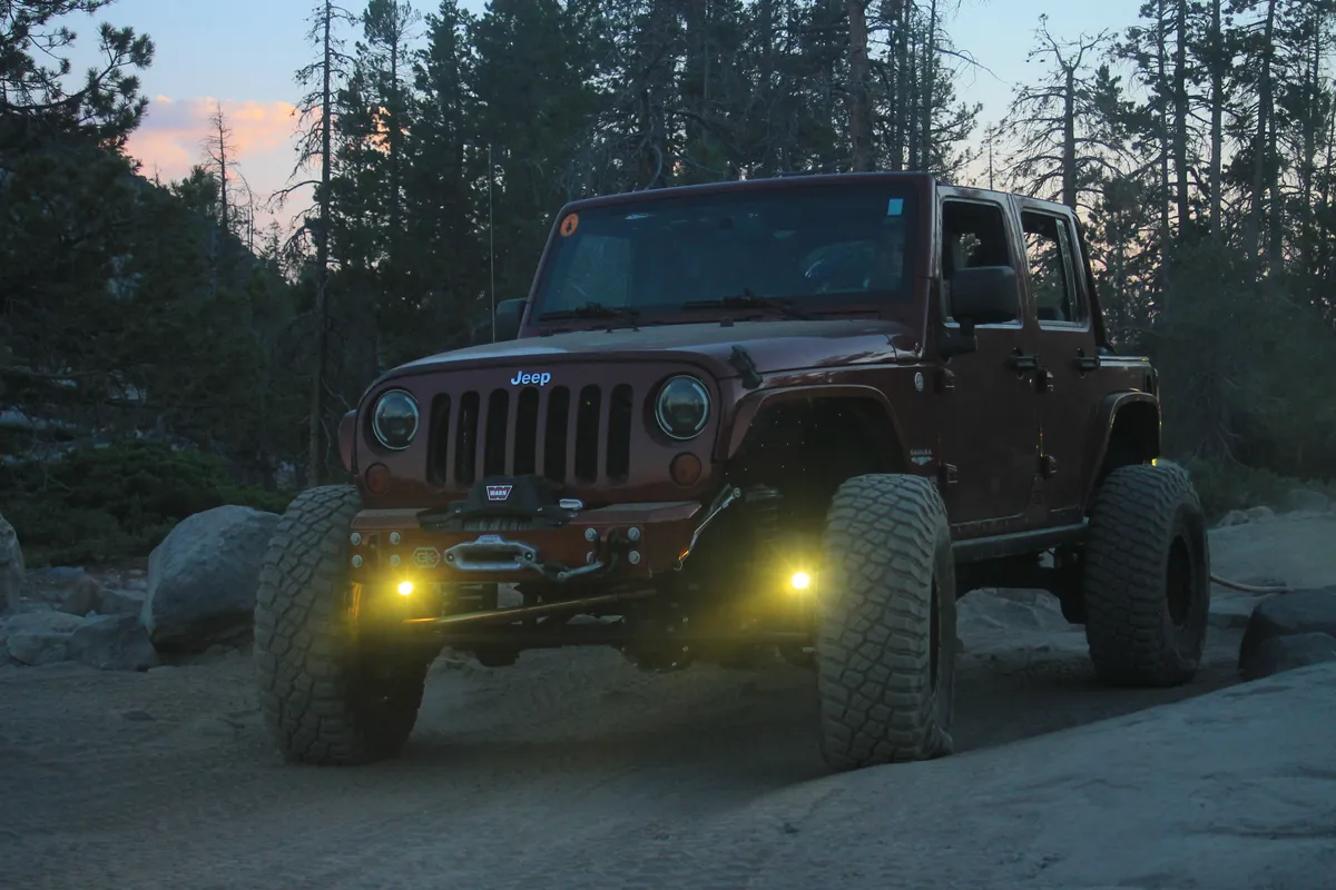 Jeep JK Steerable Knuckle Pod Light Mounts (2007-2018 Wrangler) product image