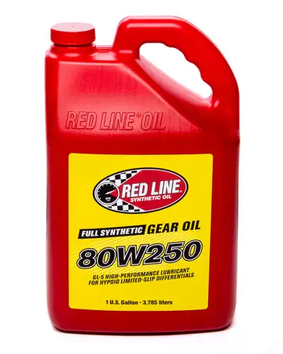 Red Line Oil 80W250 GL-5 Gear Oil - 4 1gallon
