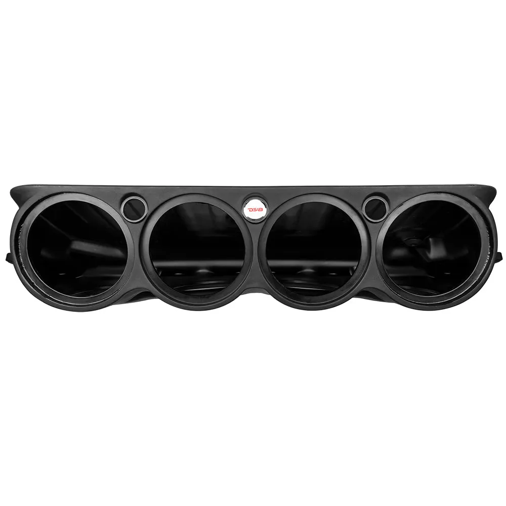 Fits 8 x 10” Speakers | 2 x 2 .3” Tweeters | 2 x 1” Drivers | Black | 2007-2018 Jk/Jku Overhead Soundbar System Fits 4 x 8” Speakers (Not Included) product image