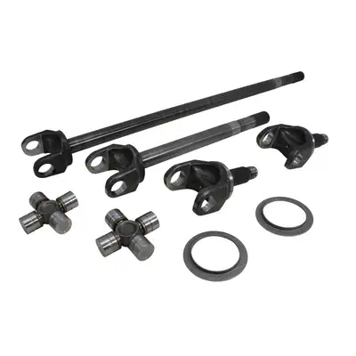 Yukon Gear And Axle Yukon 4340 Chrome-Moly axles provide up to 50% increased strength over stock axles for use in extreme performance applications with large tires and high horsepower. Yukons 4340 axles are manufactured using the latest technologies and the highest quality m