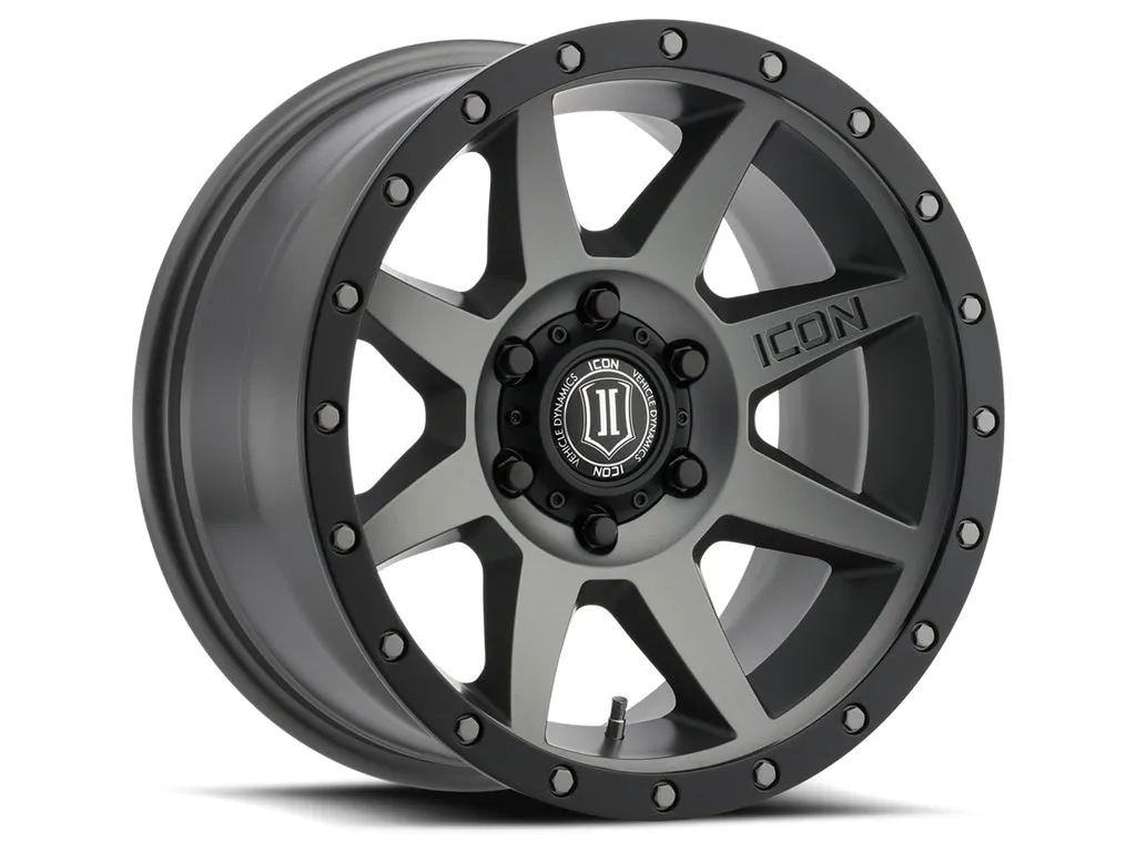 ICON Alloys Rebound, Titanium, 18 x 9 / 5 x 5, -12mm Offset, 4.5" BS product image