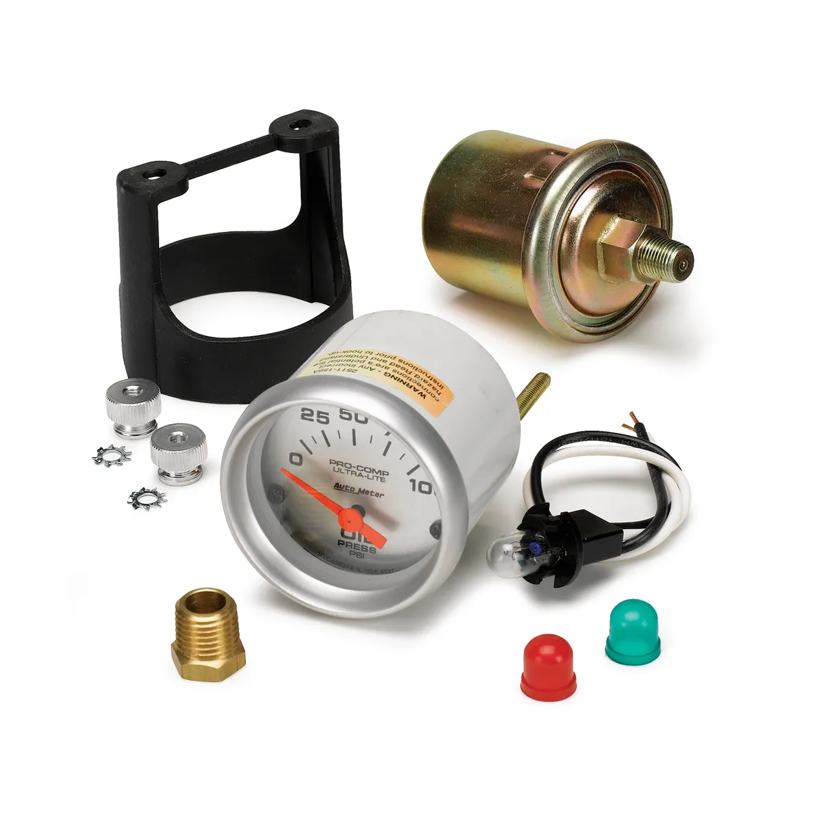 Gauge, Oil Pressure, 2 1/16", 100psi, Electric, Ultra-Lite product image