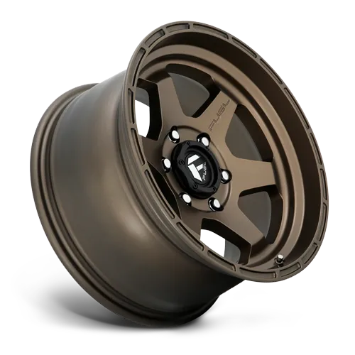 Aluminum Wheels 17X9 Shok D666 6 On 139.7 Matte Bronze 106.3 Bore 1 Offset Fuel Off Road Wheels product image