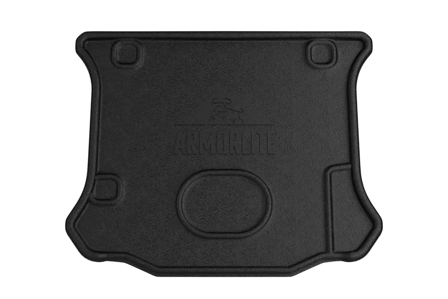 Armorlite 0718 Wrangler Jku 2pc Rear Cargo Mat Composite Flooring Mesa Smoke