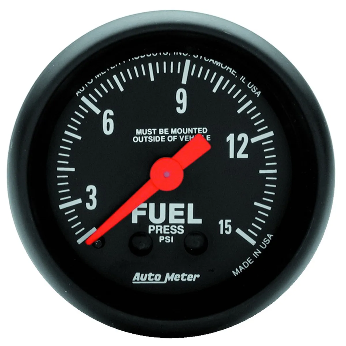 Gauge, Fuel Press, 2 1/16", 15psi, Mechanical, Z Series product image