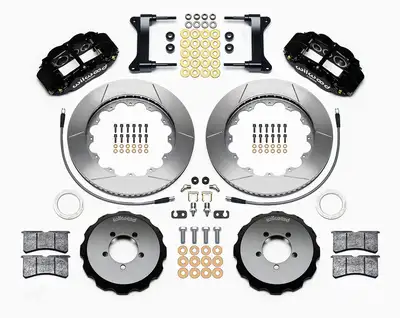 Wilwood Brakes 1999 - 2021 Subaru Forged Narrow Superlite 6R Big Brake Front Brake Kit (Hat) - 140-12875