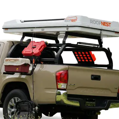 Putco 15c F150 HD Elevated Cross Rails 9inx43in Pair (Fits 184100 184110).