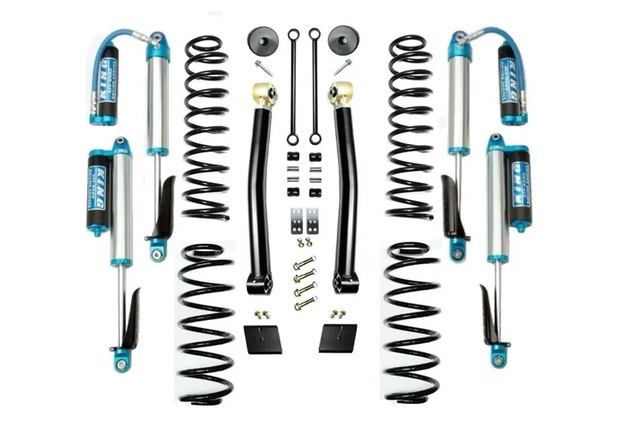 EVO Manufacturing Evo Manufacturing 2.5in HD Enforcer Stage 2 Lift Kit w/ King 2.5 Shocks - JL (Gas/392)