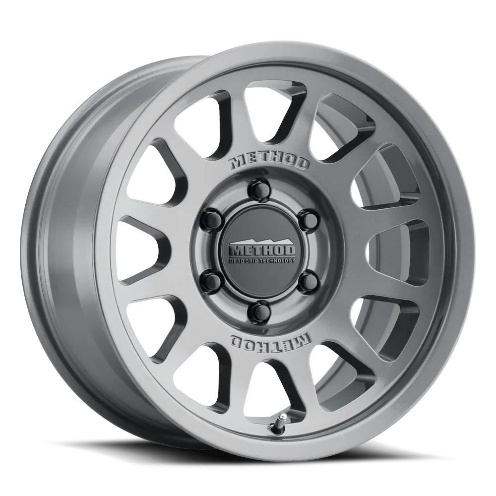 MR703 Bead Grip 17x8.5 0mm Offset 8x170 130.81mm Centerbore Machined - Clear Coat product image