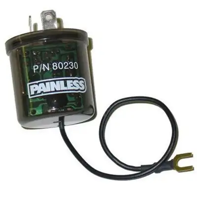 Painless Wiring LED Flasher; Contains A Miniature Circuit Board And Relay To Operate The Flasher;