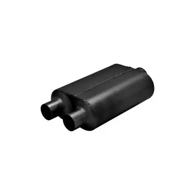 Flowmaster Super 40 Series Muffler 3.00in IN (C) / 2.50in OUT (D): ea 16 Gauge 409S Stainless Steel