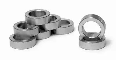 Steinjager Bushing Style, Zinc Plated 0.584 Bore 2.625 Long 0.750 Diameter 8 Pack