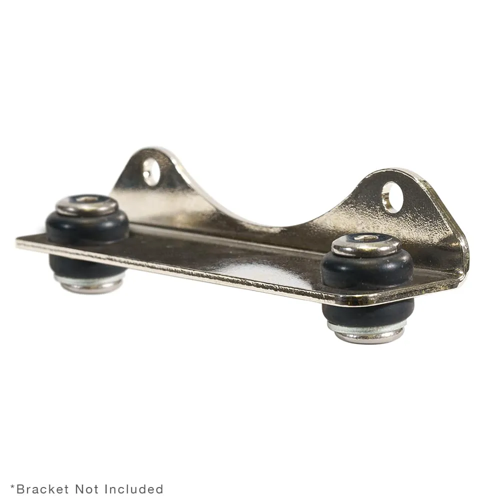 90, 100, 200, 300, 400, 450 Series Rubber Vibration isolators with Improved Mounts, Stealth Black, Set of 4 product image