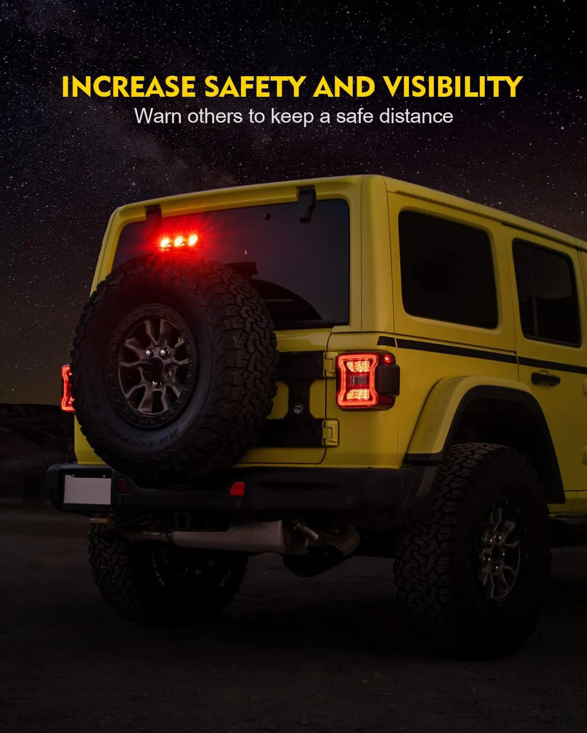 LED Third Brake Light for 2018+ Jeep Wrangler JL product image