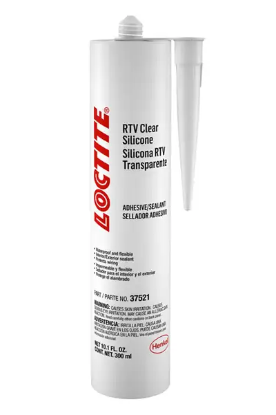 Loctite RTV Clear Silicone Adhesive Cartridge 300ml
