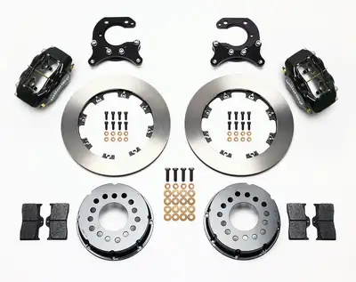 Wilwood Brakes Wilwood FDLI PS Rear Kit Drilled Red Big Ford 2.54in Offset