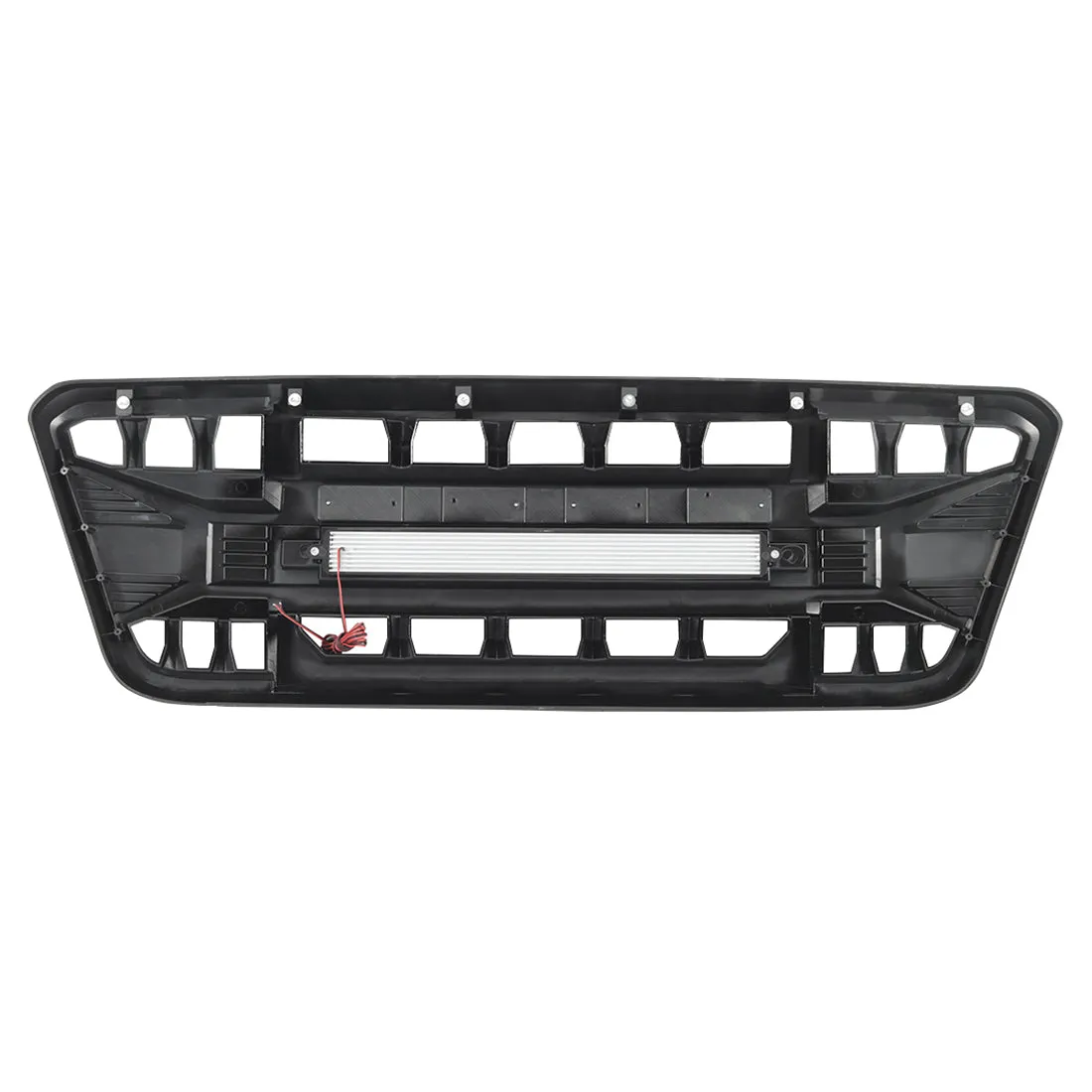 American Modified Amfmaa00113 Armor Grille With LED Off-Road Lights - Matte Black product image