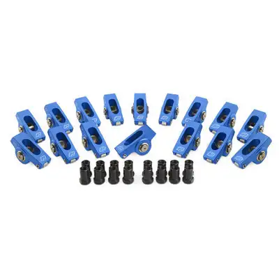 Proform Aluminum Roller-Rocker Arms. Ford SB 1.6 Ratio 3/8 in Stud. Proform