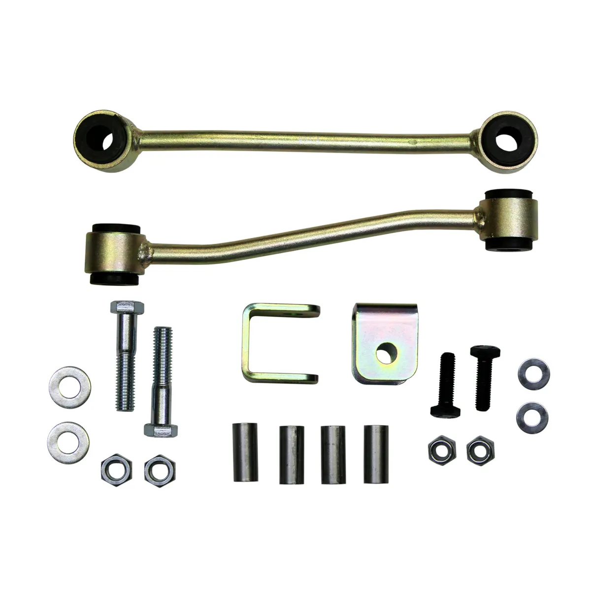 Skyjacker Sway Bar Extended End Links Front Lift Height 4 Inch Black Rubber Bushings 97-06 Jeep Wrangler 97-06 Jeep TJ Skyjacker