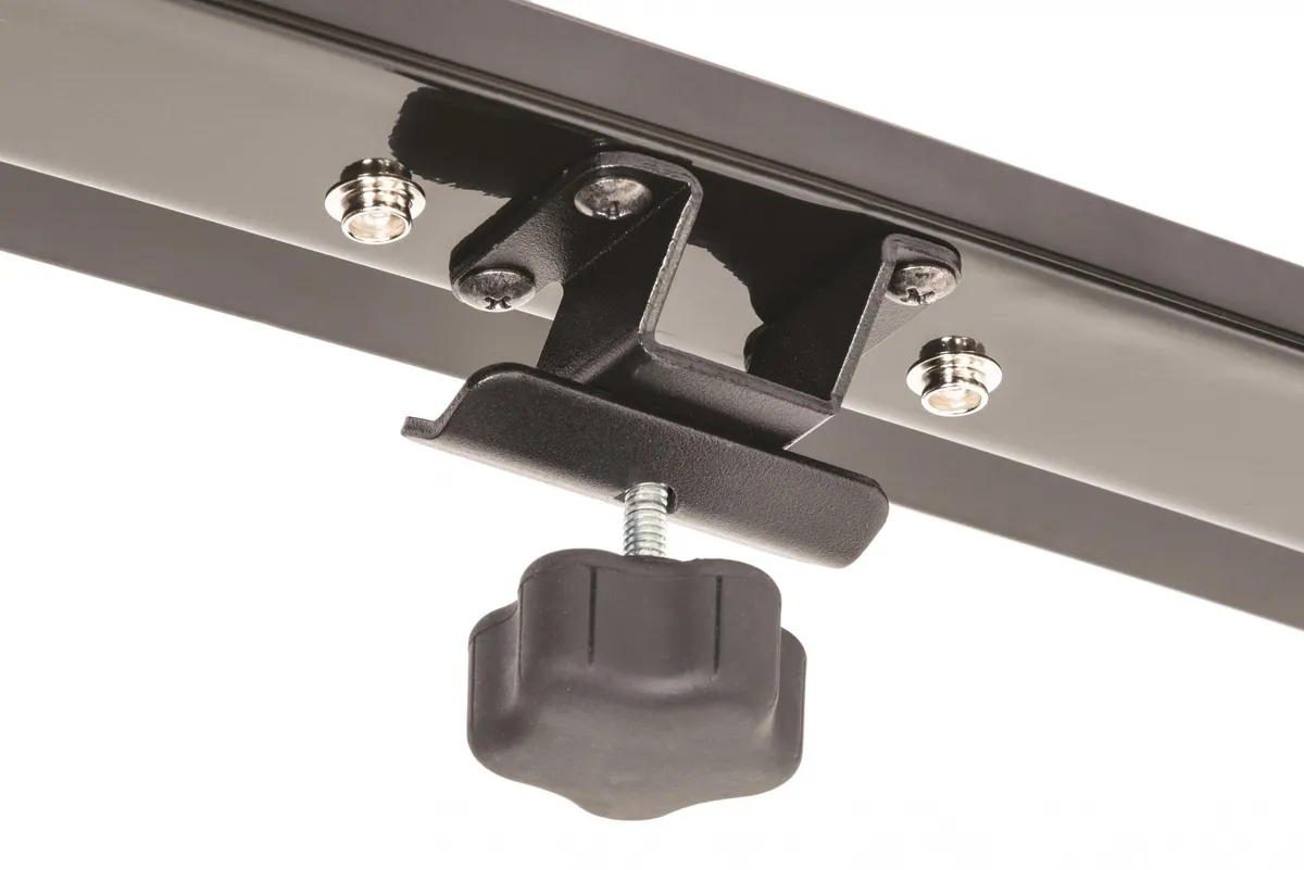 Jeep JK No Drill Windshield Header For 07-18 Wrangler JK Black MasterTop product image