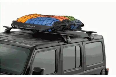 Mopar 82215387ab - Mopar Removable Roof Rack Kit JL & Jt