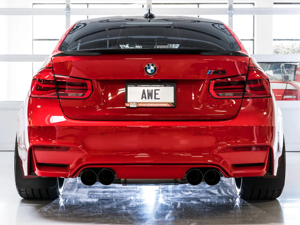 AWE SwitchPath™ Catback Exhaust for BMW F8X M3/M4 - Diamond Black product image