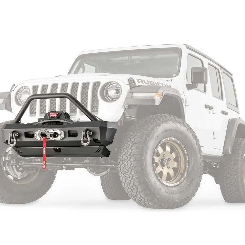 Elite Stubby Front Bumper Jeep JL / JT With Grille Guard product image