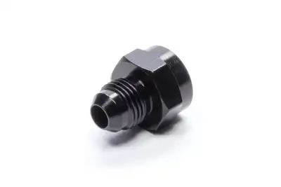 Fragola Performance Systems #6 x 5/8-18 Female Inv. Flare Fittting Black